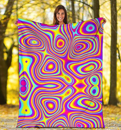 Liquid Pattern Print Design 06 Premium Blanket