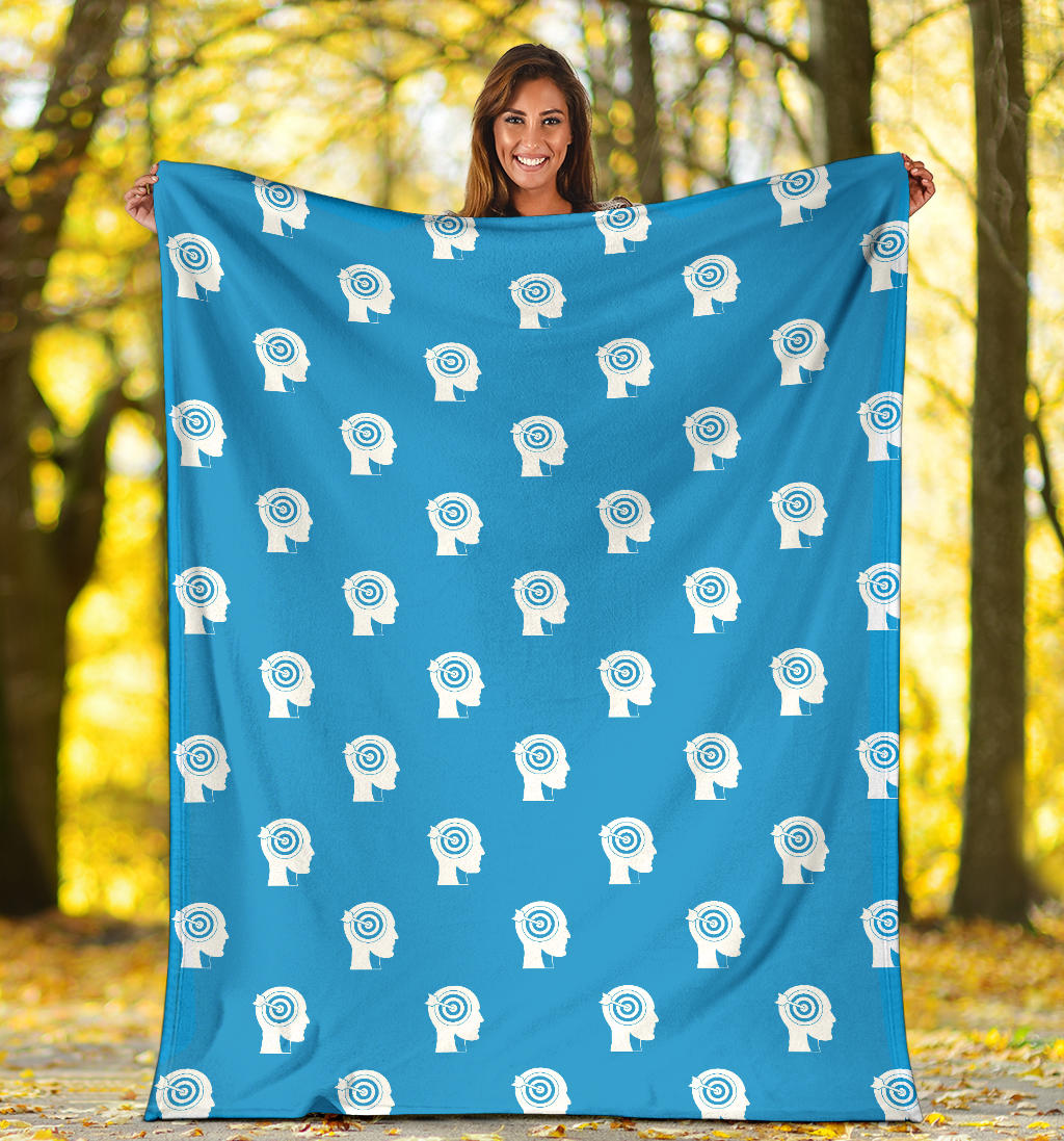 Psychology Pattern Print Design A03 Premium Blanket