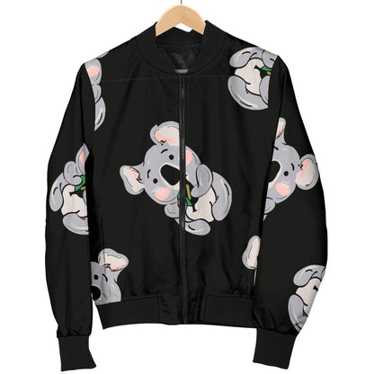 Koala Pattern Print Design 05 Men Bomber Jacket