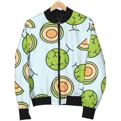 Cantaloupe Pattern Print Design 02 Men Bomber Jacket