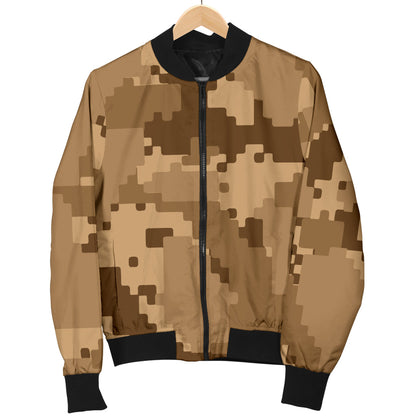 ACU Desert Digital Pattern Print Design 01 Men Bomber Jacket