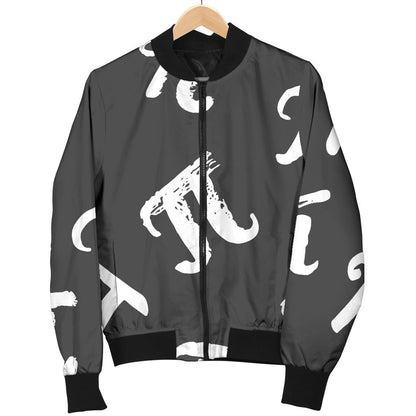 Pi Day Pattern Print Design A02 Men Bomber Jacket