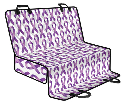 Pancreatic cancer Pattern Print Design A01 Rear Dog Car Seat Cover Hammock