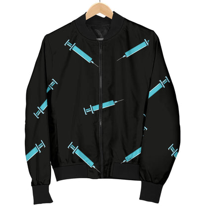 Phlebotomist Pattern Print Design A04 Men Bomber Jacket