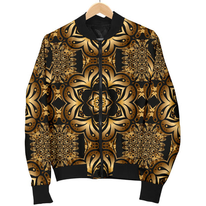 Celtic Pattern Print Design 07 Men Bomber Jacket