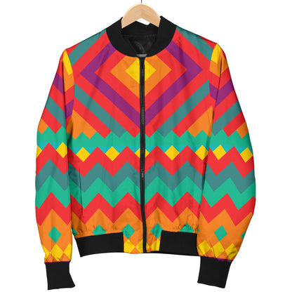 Mexican Pattern Print Design 04 Men Bomber Jacket