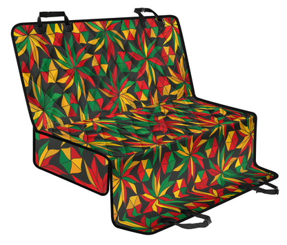 Rastafarian Pattern Print Design A03 Rear Dog Car Seat Cover Hammock