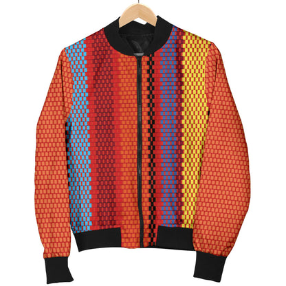 Mexican Pattern Print Design 05 Men Bomber Jacket