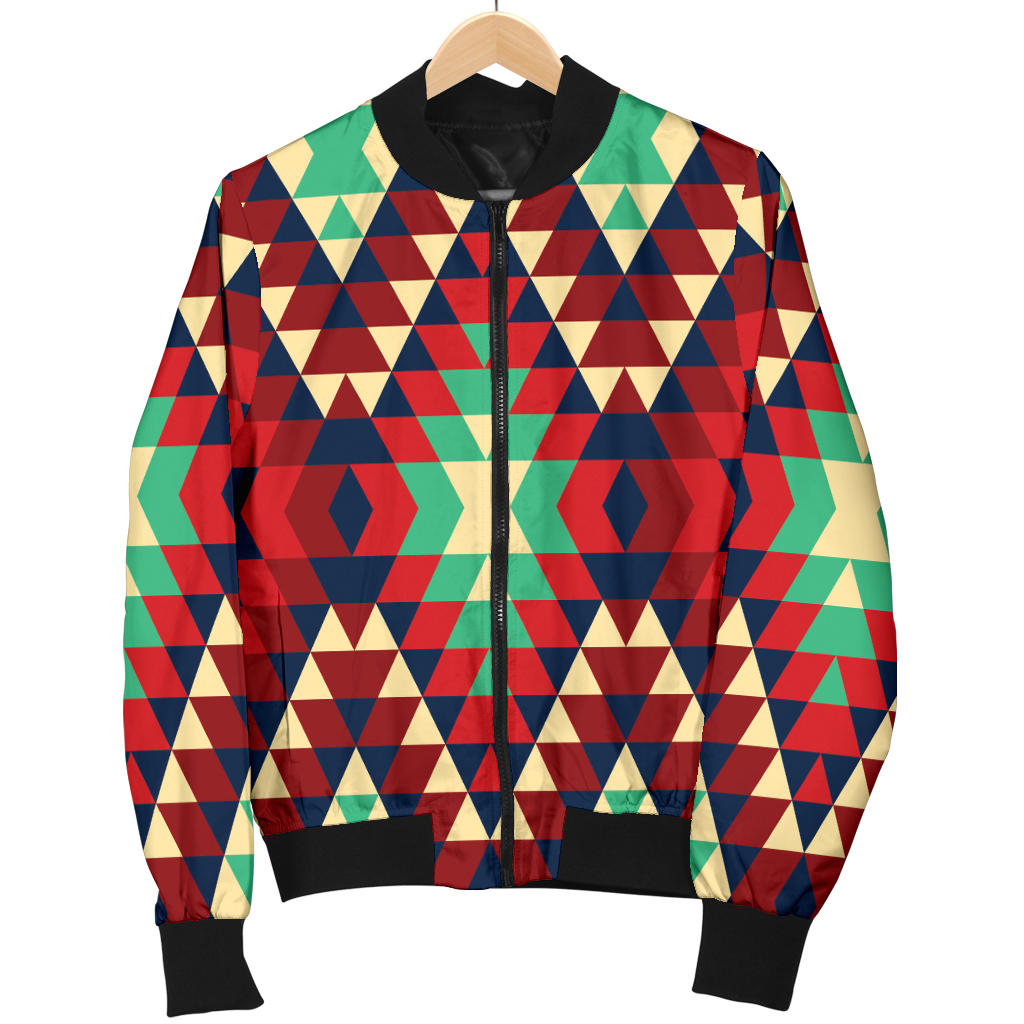 Native Pattern Print Design A07 Men Bomber Jacket