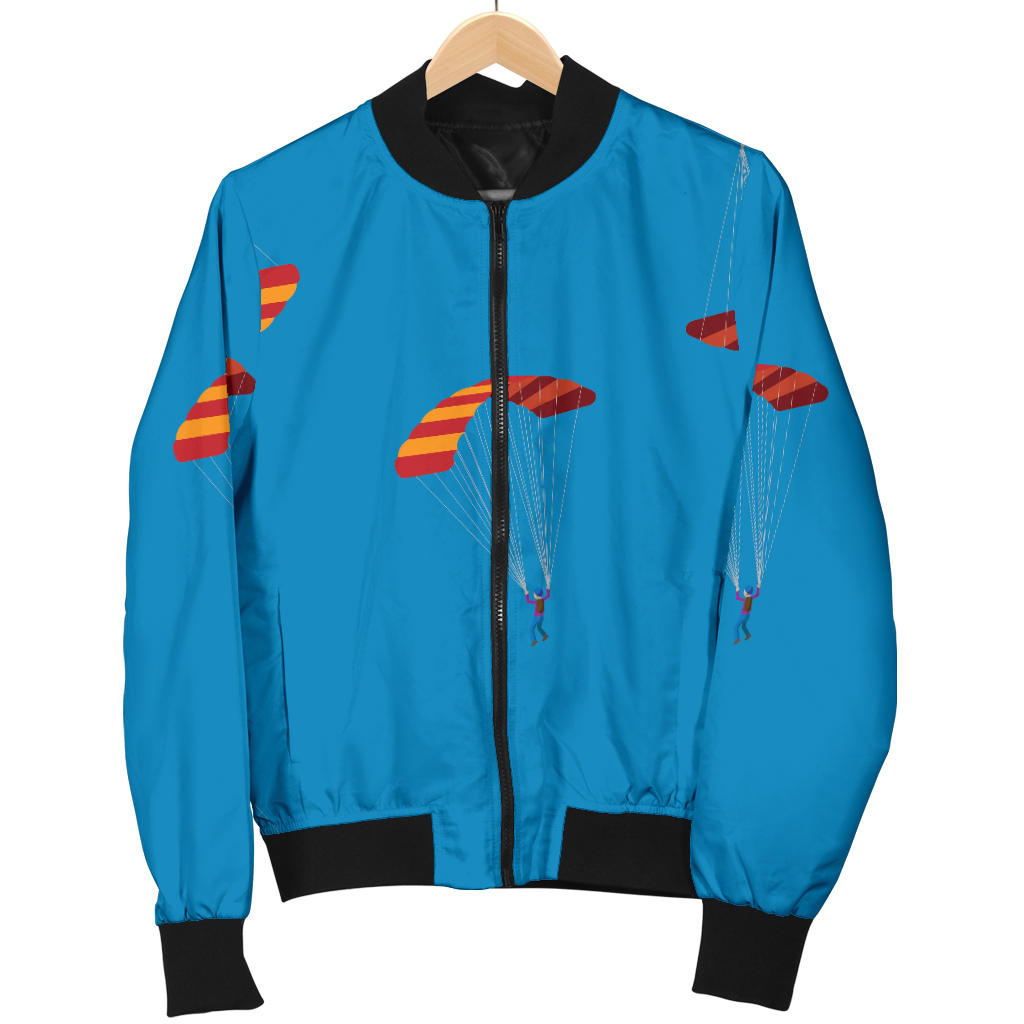 Paratrooper Pattern Print Design A01 Men Bomber Jacket