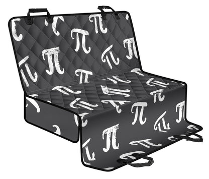 Pi Day Pattern Print Design A02 Rear Dog Car Seat Cover Hammock