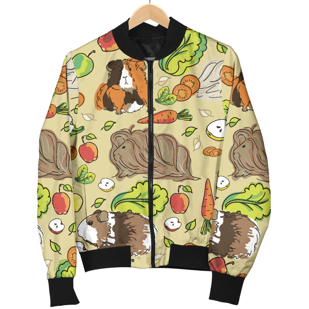 Guinea Pig Pattern Print Design 02 Men Bomber Jacket