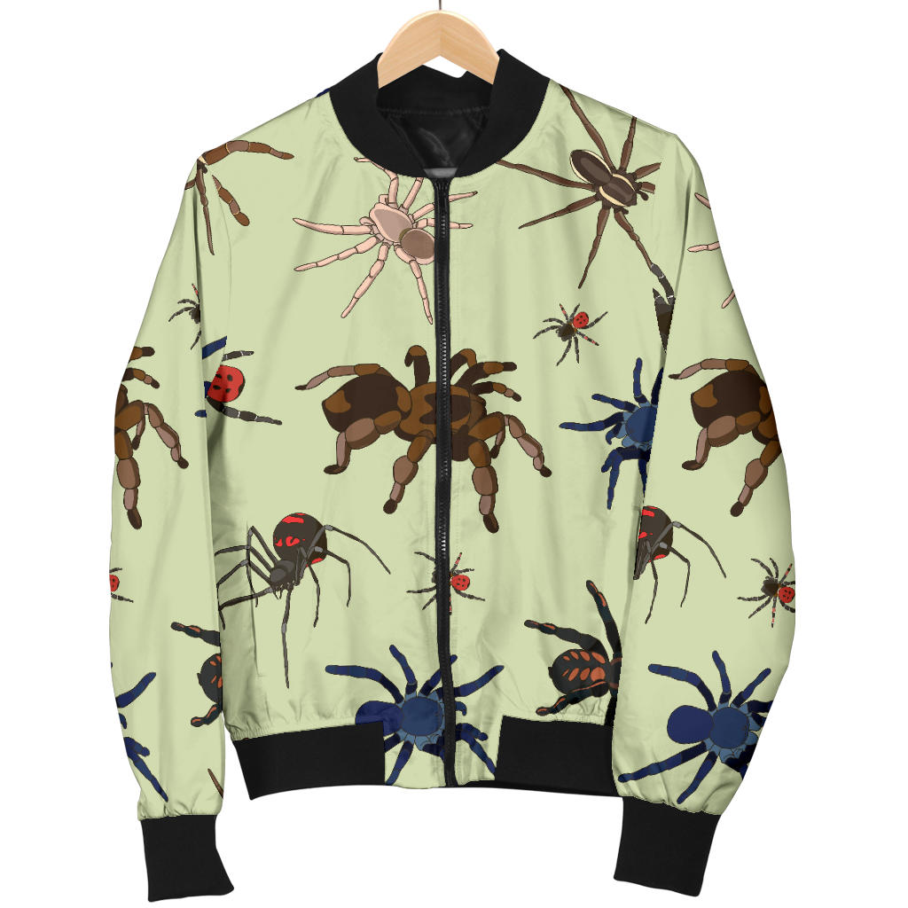 Tarantula Pattern Print Design 02 Men Bomber Jacket