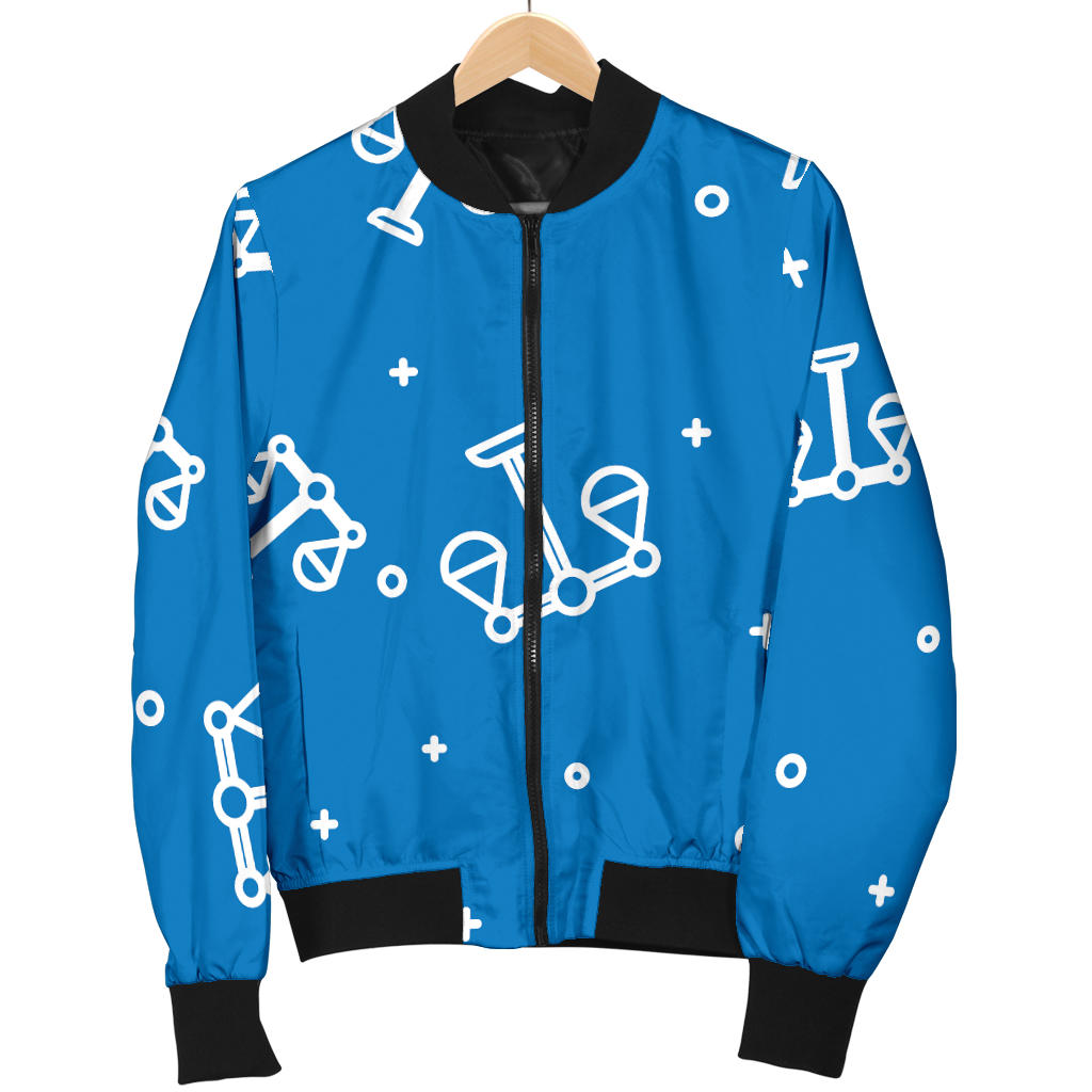 Libra Pattern Print Design 05 Men Bomber Jacket