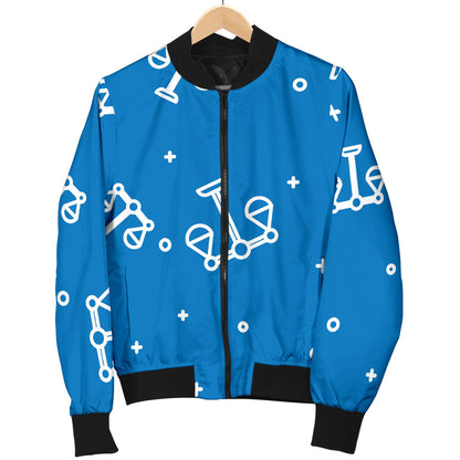 Libra Pattern Print Design 05 Men Bomber Jacket