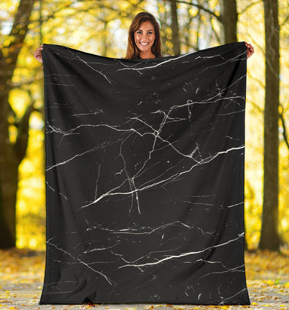 Marble Pattern Print Design 04 Premium Blanket