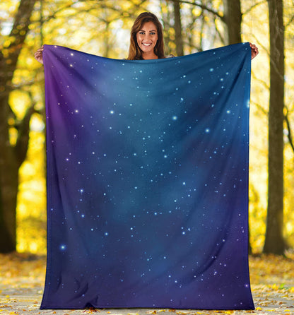 Nebula Pattern Print Design A01 Premium Blanket