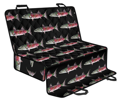 Barracuda Pattern Print Design 02 Rear Dog Car Seat Cover Hammock