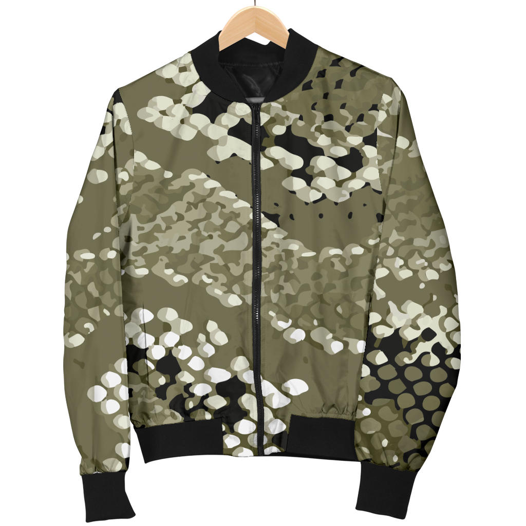 Python Pattern Print Design A04 Men Bomber Jacket