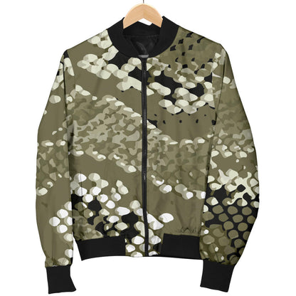 Python Pattern Print Design A04 Men Bomber Jacket