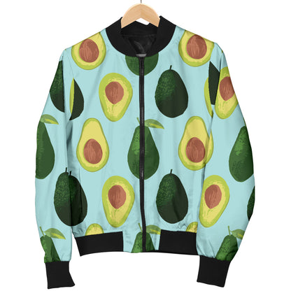 Avocado Pattern Print Design 04 Men Bomber Jacket