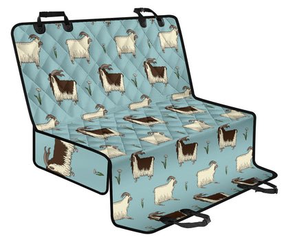 Goat Pattern Print Design 02 Rear Dog Car Seat Cover Hammock