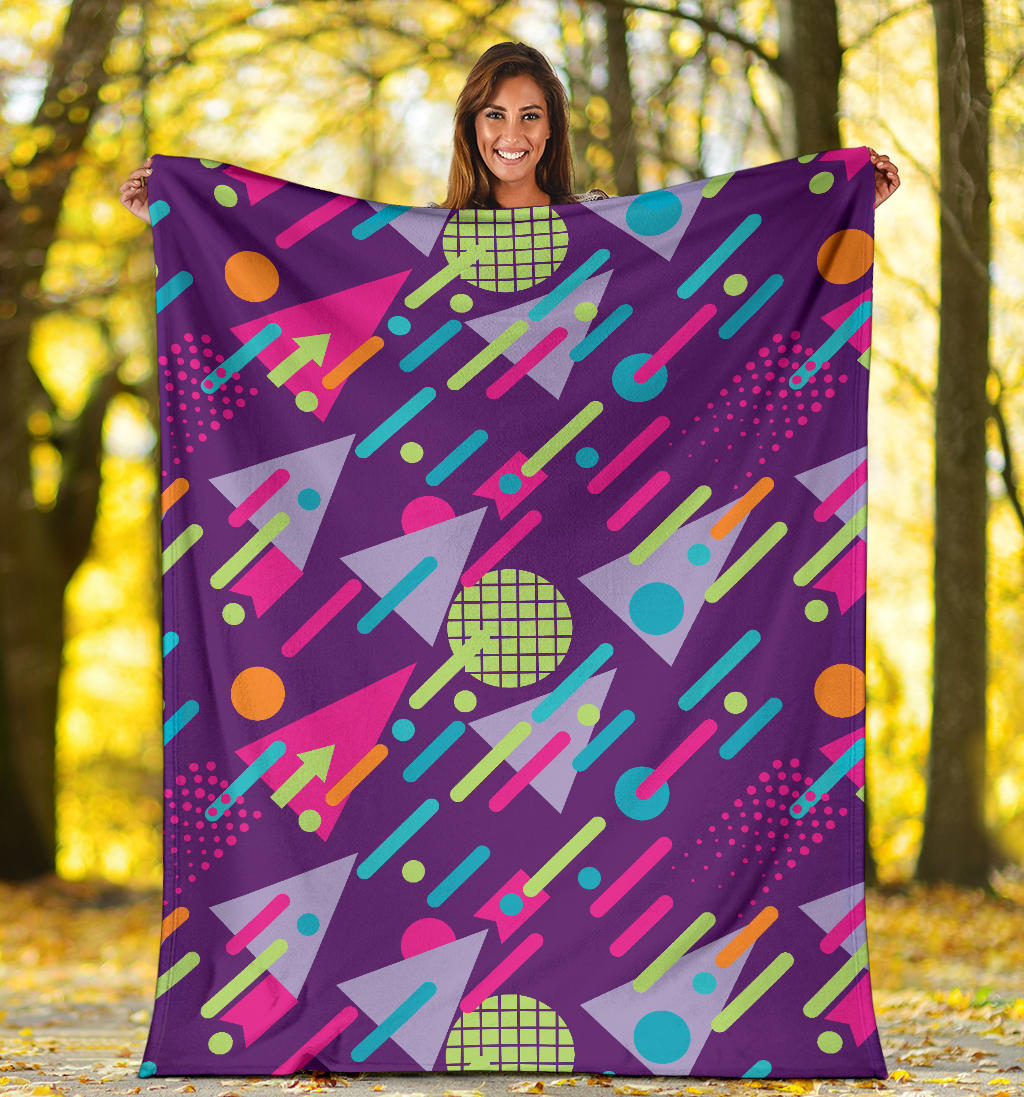 90s Pattern Print Design 4 Premium Blanket