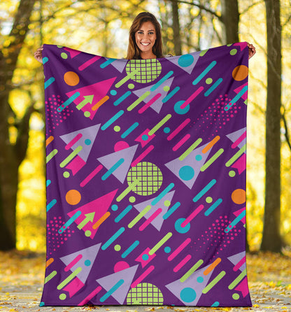 90s Pattern Print Design 4 Premium Blanket