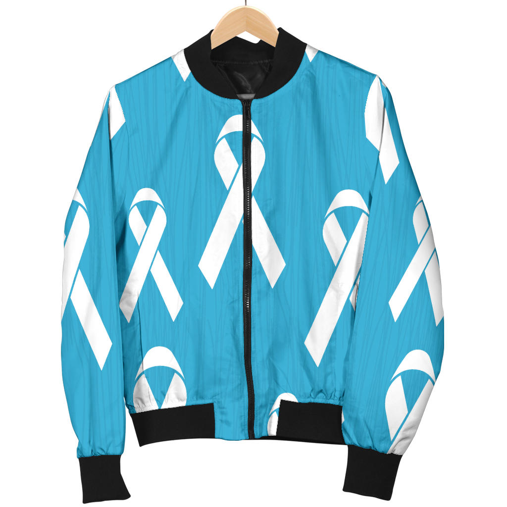 Liver cancer Pattern Print Design 01 Men Bomber Jacket