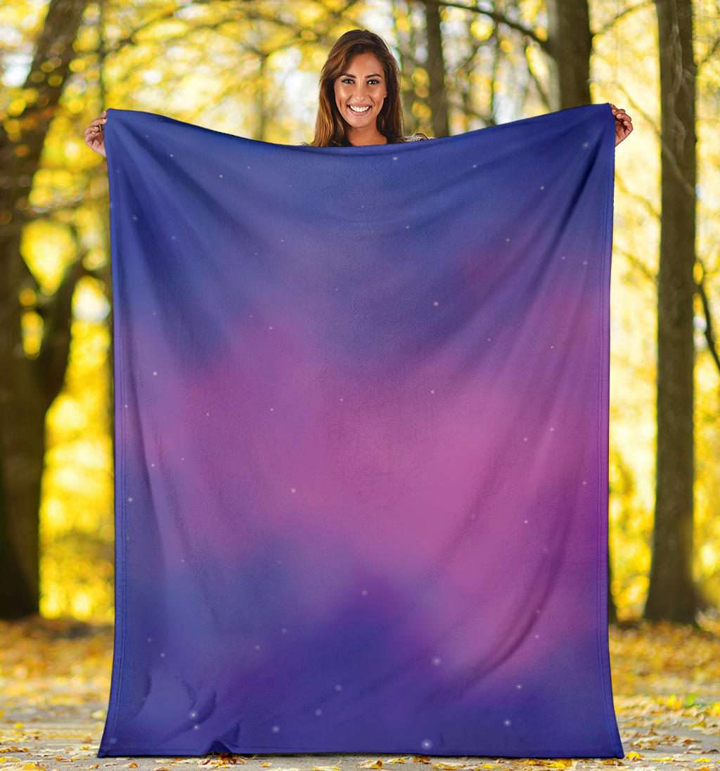 Nebula Pattern Print Design A05 Premium Blanket