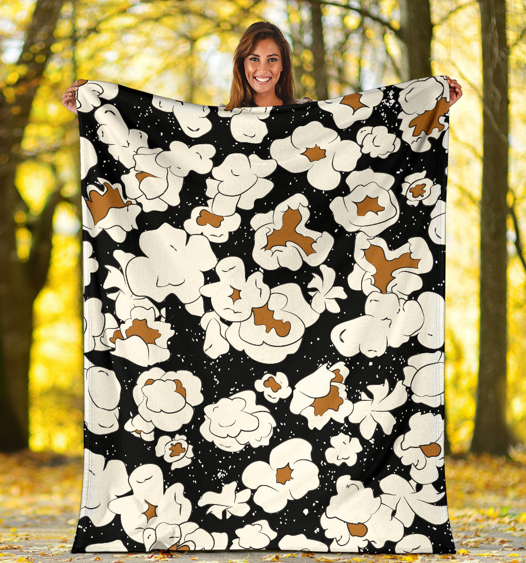 Popcorn Pattern Print Design A02 Premium Blanket