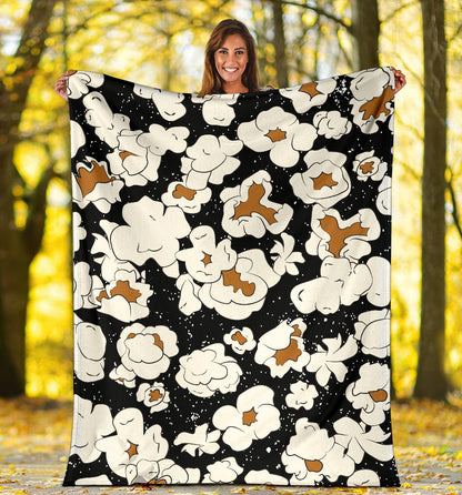 Popcorn Pattern Print Design A02 Premium Blanket
