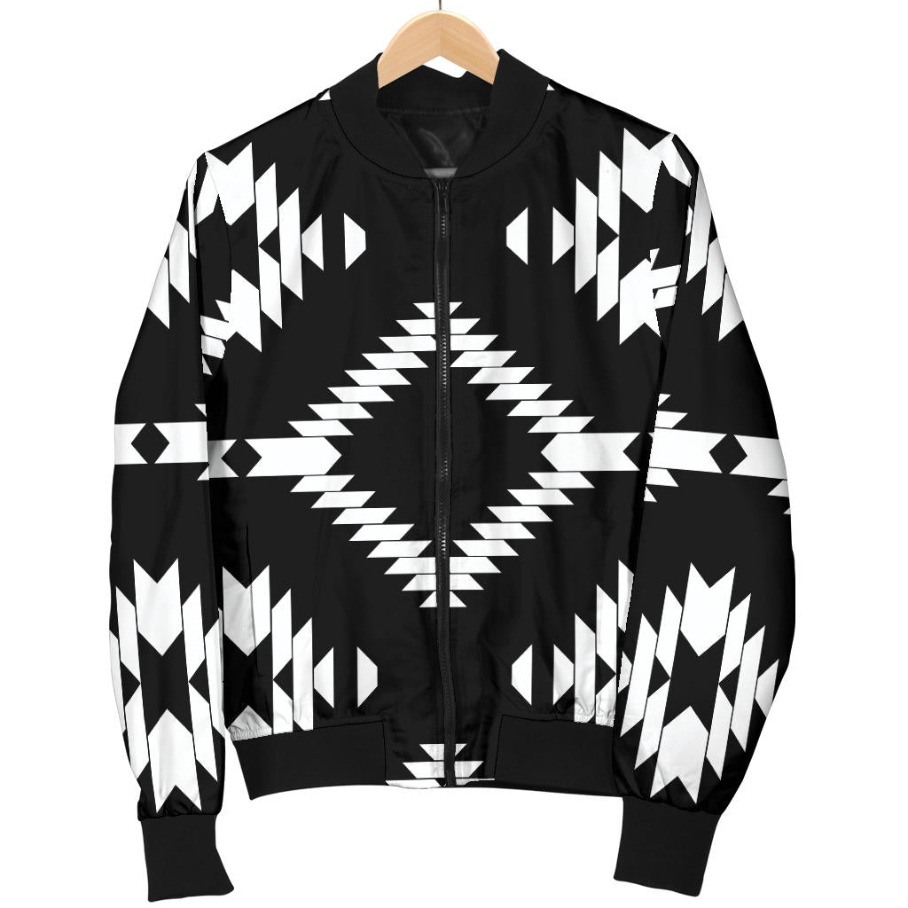 Native Pattern Print Design A04 Men Bomber Jacket