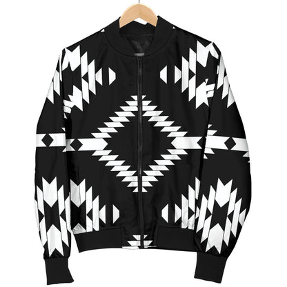 Native Pattern Print Design A04 Men Bomber Jacket