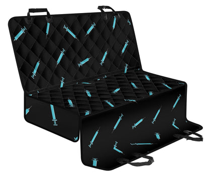 Phlebotomist Pattern Print Design A04 Rear Dog Car Seat Cover Hammock