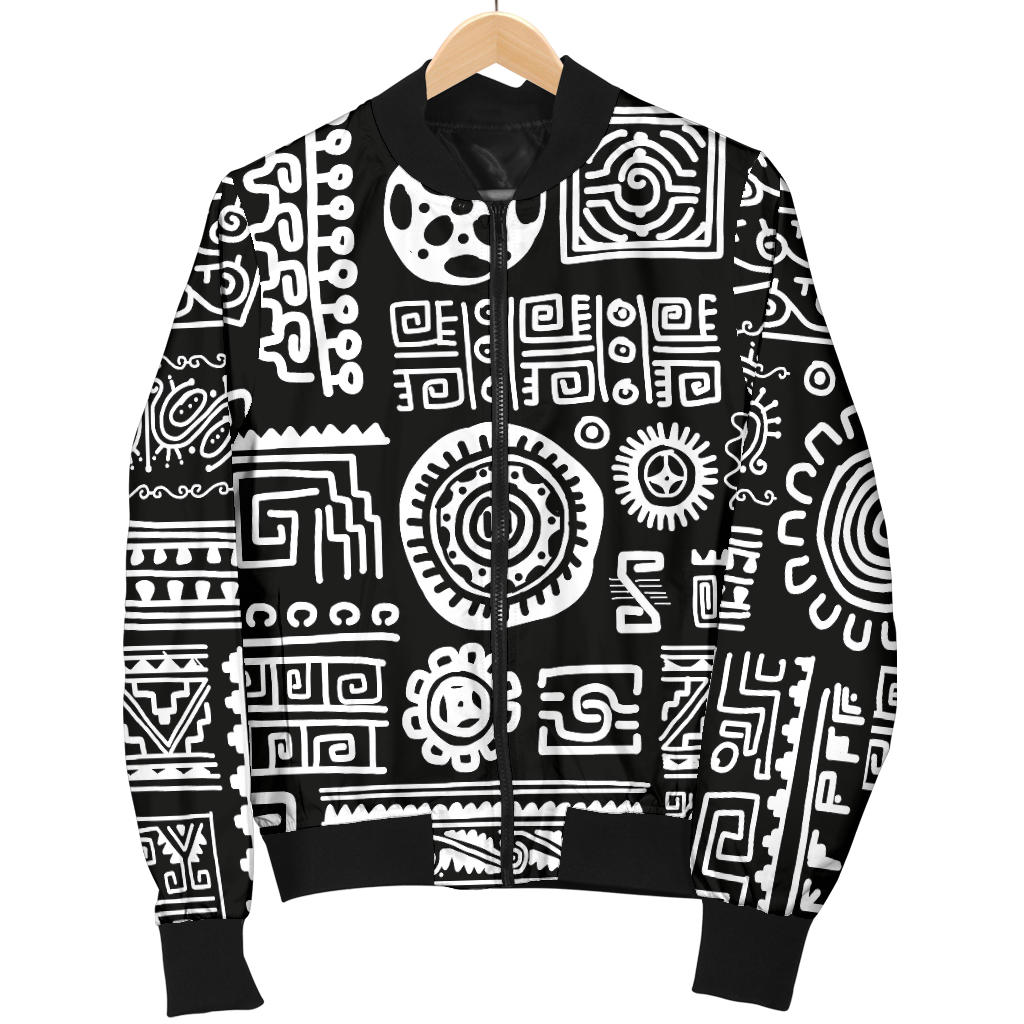 Polynesian Pattern Print Design A02 Men Bomber Jacket