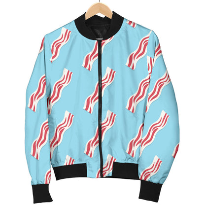 Bacon Pattern Print Design 03 Men Bomber Jacket
