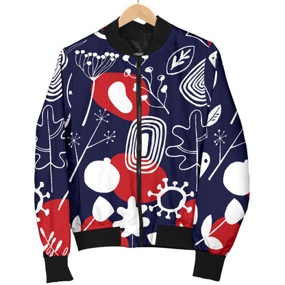 Nordic Pattern Print Design A02 Men Bomber Jacket