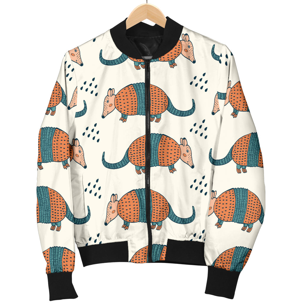 Armadillo Pattern Print Design 01 Men Bomber Jacket