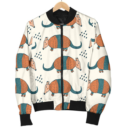 Armadillo Pattern Print Design 01 Men Bomber Jacket