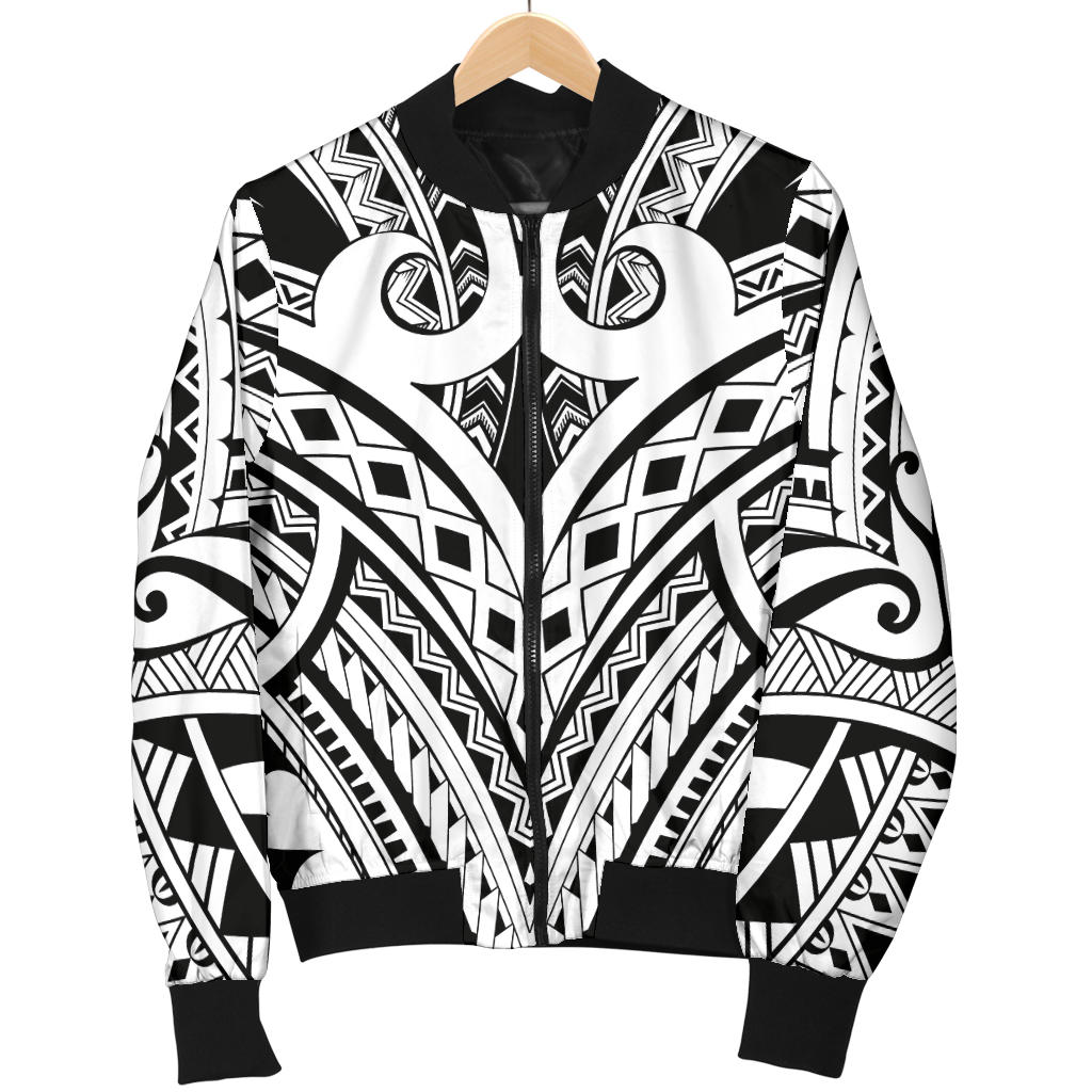Maori Pattern Print Design 06 Men Bomber Jacket