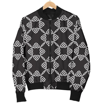 Celtic Pattern Print Design 06 Men Bomber Jacket