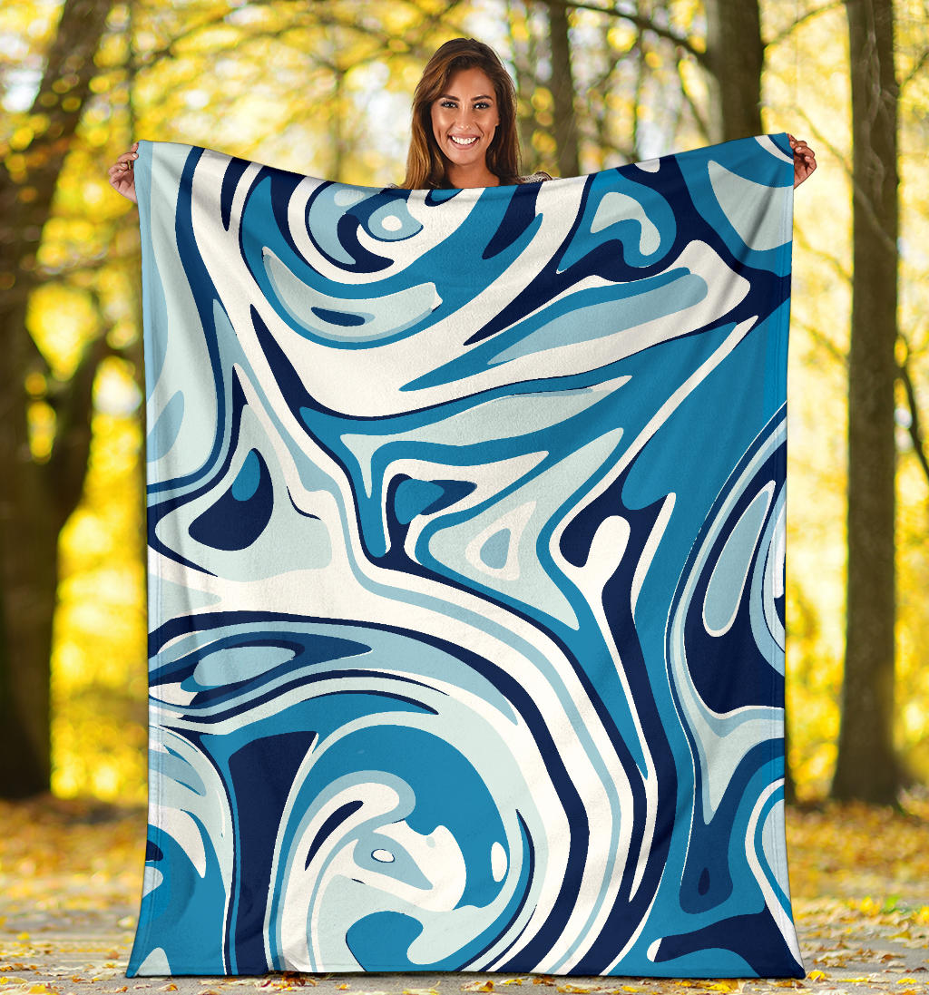 Liquid Pattern Print Design 05 Premium Blanket
