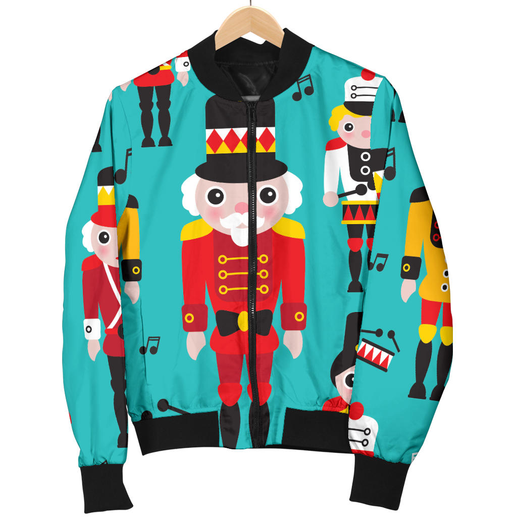 Nutcracker Pattern Print Design A03 Men Bomber Jacket