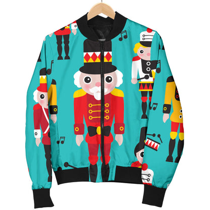 Nutcracker Pattern Print Design A03 Men Bomber Jacket