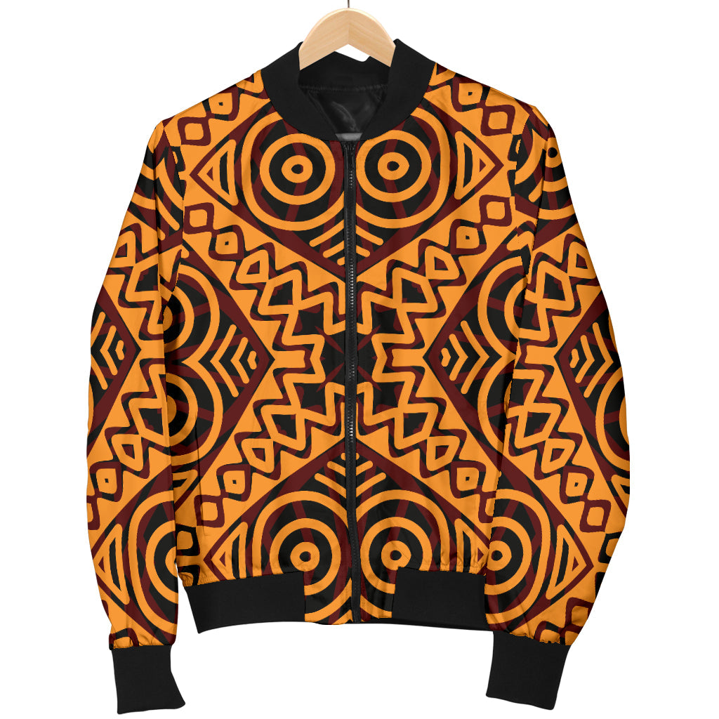 African Pattern Print Design 05 Men Bomber Jacket