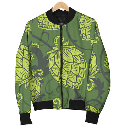 Hope Pattern Print Design 02 Men Bomber Jacket