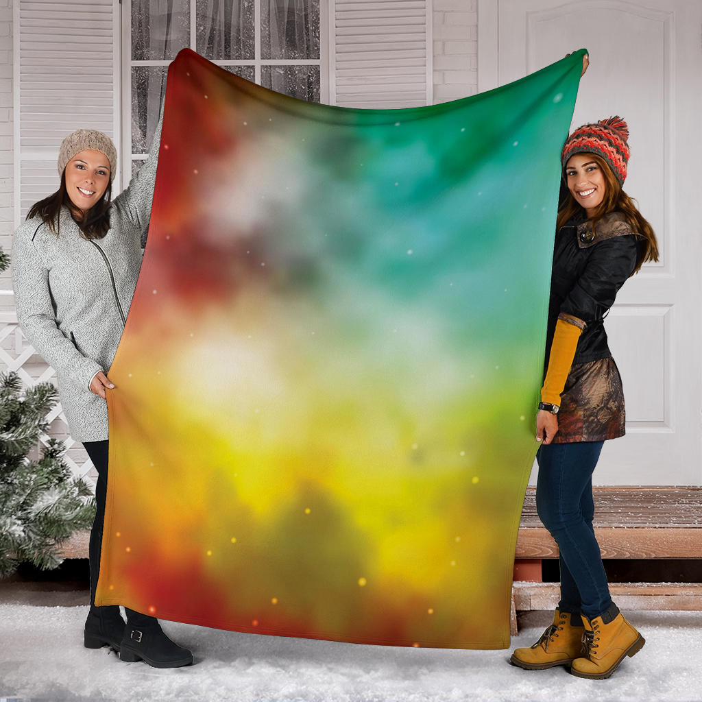 Nebula Pattern Print Design A04 Premium Blanket