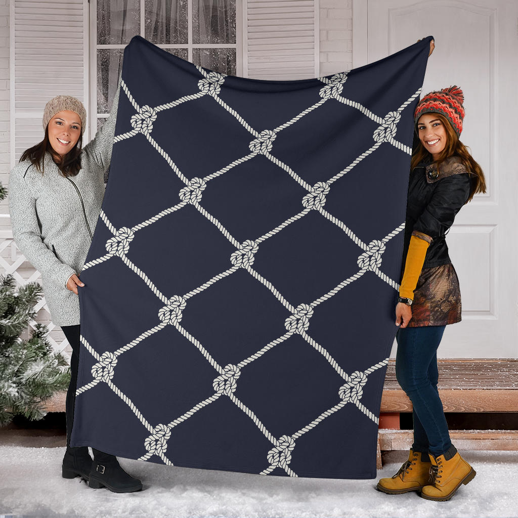 Rope Pattern Print Design A02/Premium-Blanket.jpg Premium Blanket