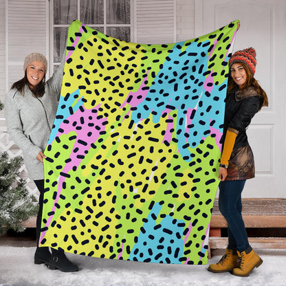 90s Pattern Print Design 2 Premium Blanket